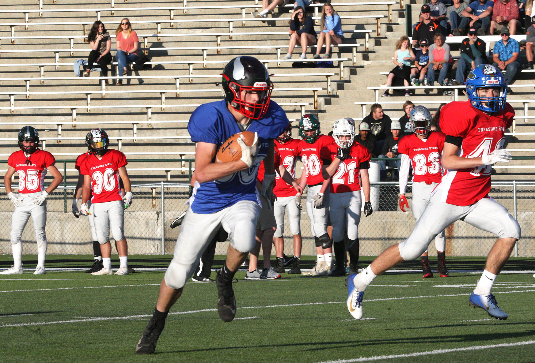 Bob Cleverley - Dylan Parks touchdown